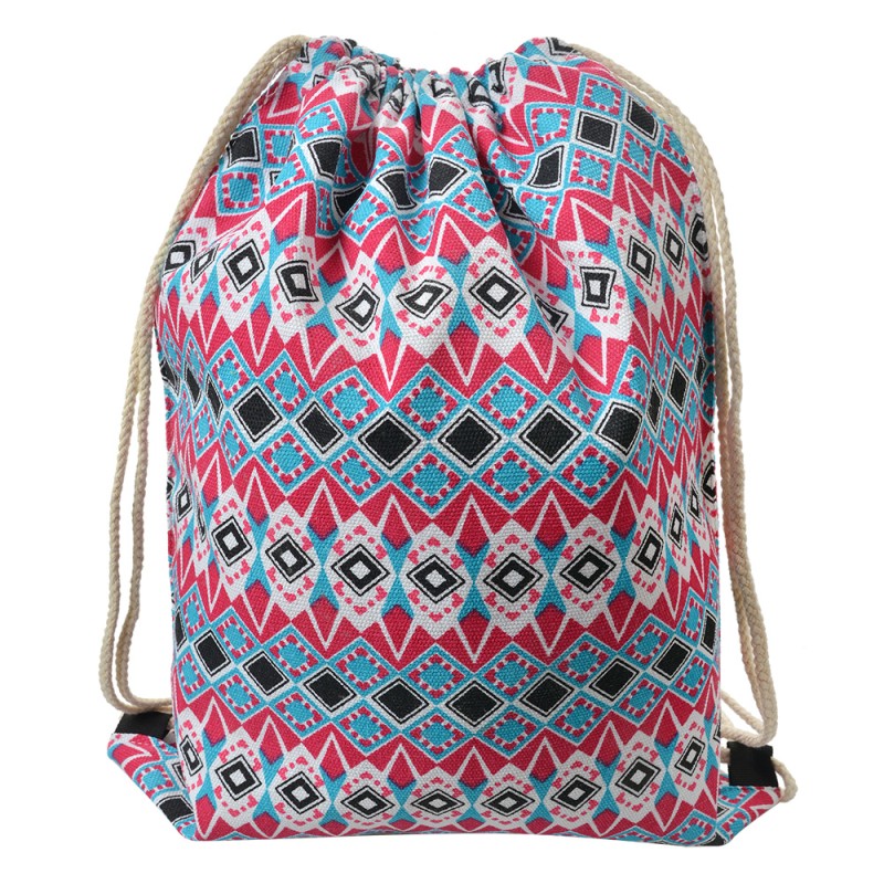 Clayre & Eef Zaino 34x43 cm Blu Sintetico