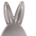 Clayre & Eef Glass Jar Egg Ø 9x17 cm Grey Glass