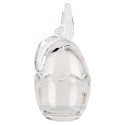 Clayre & Eef Glass Jar Egg 6x6x12 cm Transparent Glass