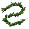 Clayre & Eef Christmas garland 180 cm Green Plastic
