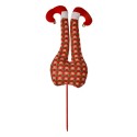 Clayre & Eef Décoration de Noël Elfe 67 cm Rouge Tissu