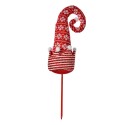 Clayre & Eef Christmas Decoration Christmas hat 54cm Red Fabric
