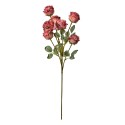 Clayre & Eef Kunstblume Rose 55 cm Rosa Kunststoff