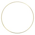 Clayre & Eef Dekoration Ring Ø 40 cm Goldfarbig Metall
