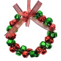 Clayre & Eef Christmas Ornament Ø 11 cm Red Green Metal