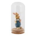 Clayre & Eef Glazen Stolp Ø 5x10 cm Transparant Glas