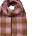 Clayre & Eef Sciarpa invernale da donna 39x200 cm Rosa Sintetico