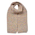 Clayre & Eef Wintersjaal Dames 14x146 cm Beige Synthetisch