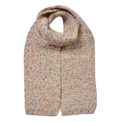 Clayre & Eef Sciarpa invernale da donna 14x146 cm Beige Sintetico