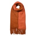 Clayre & Eef Sciarpa invernale da donna 40x240 cm Marrone Sintetico
