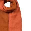 Clayre & Eef Sciarpa invernale da donna 40x240 cm Marrone Sintetico