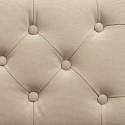 Clayre & Eef Bank 67x44x60 cm Braun Beige Holz Textil