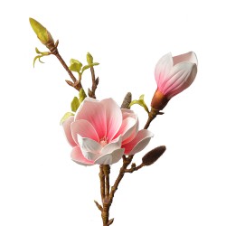 Clayre & Eef Kunstbloem 70 cm Roze Kunststof