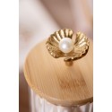 Clayre & Eef Türknauf Ø 3x6 cm Goldfarbig Metall