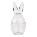 Clayre & Eef Glass Jar Egg Ø 10x21 cm Transparent Glass