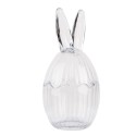 Clayre & Eef Glass Jar Egg Ø 10x21 cm Transparent Glass