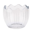 Clayre & Eef Glass Jar Egg Ø 10x21 cm Transparent Glass