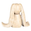 Clayre & Eef Statuetta decorativa Coniglio 20x13x24 cm Marrone Plastica