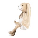 Clayre & Eef Statuetta decorativa Coniglio 20x13x24 cm Marrone Plastica