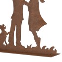 Clayre & Eef Decorative Figurine 21x5x31 cm Brown Metal Children