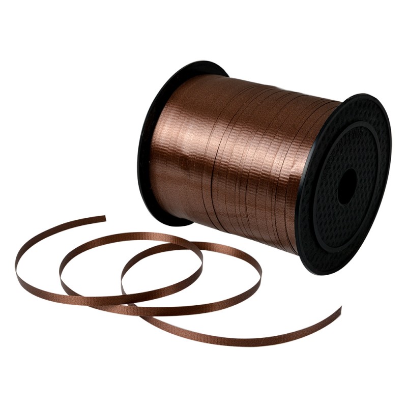 Clayre & Eef Nastro Decorativo 228 m Marrone Plastica