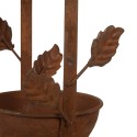 Clayre & Eef Vogelhäuschen 15x14x42 cm Braun Metall