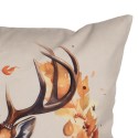 Clayre & Eef Federa per cuscino 45x45 cm Beige Poliestere Cervo