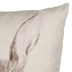 Clayre & Eef Federa per cuscino 45x45 cm Beige Poliestere Coniglio
