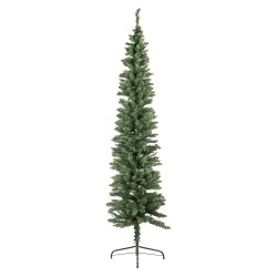 Clayre & Eef Albero di Natale 210 cm Verde Plastica Metallo