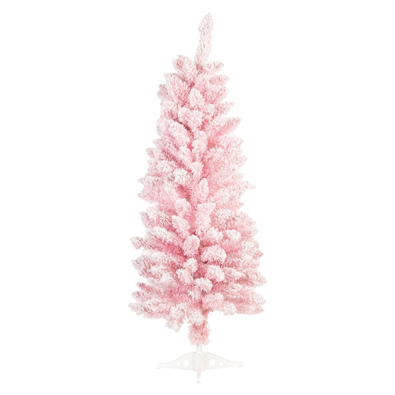 Clayre & Eef Albero di Natale 120 cm Rosa Plastica