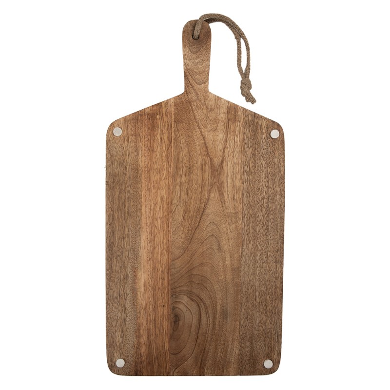 Clayre & Eef Tagliere Decorativo 25x2x50 cm Marrone Legno  Pesce