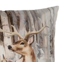 Clayre & Eef Federa per cuscino 45x45 cm Marrone Poliestere Cervi