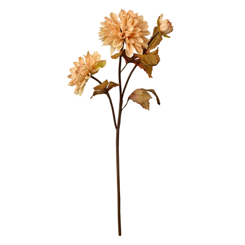 Clayre & Eef Fleur artificielle 66 cm Beige Plastique