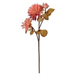 Clayre & Eef Fiore artificiale 66 cm Rosa Plastica