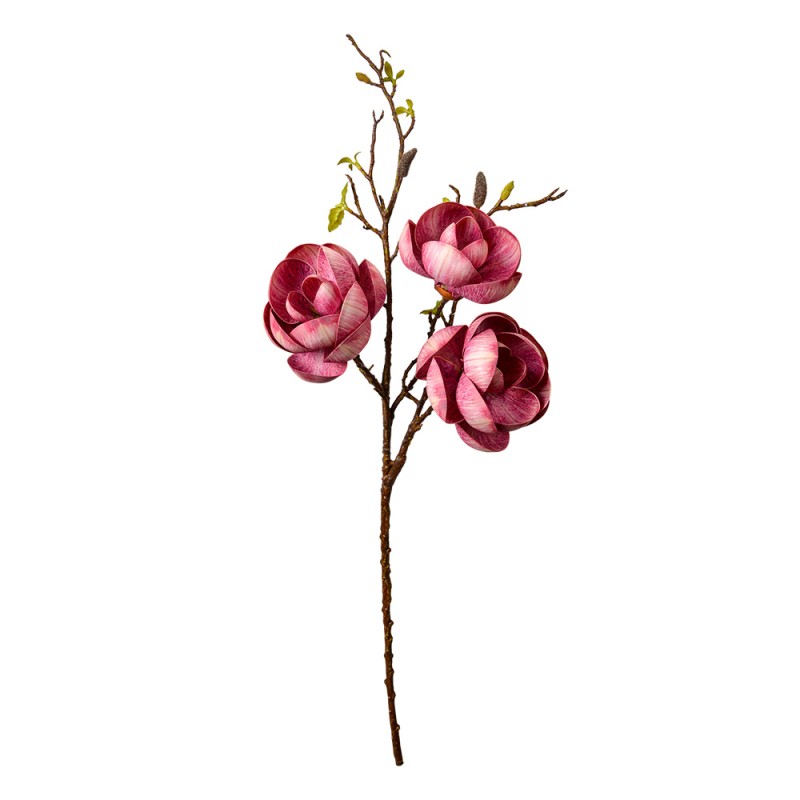 Clayre & Eef Fleur artificielle 106 cm Rose Plastique