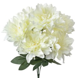 Clayre & Eef Kunstblume 49 cm Weiß Kunststoff