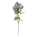 Clayre & Eef Fleur artificielle 63 cm Bleu Plastique