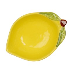 Clayre & Eef Kom Citroen 100 ml Geel Keramiek