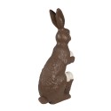 Clayre & Eef Statuetta decorativa Coniglio 47x25x82 cm Marrone Materiale ceramico