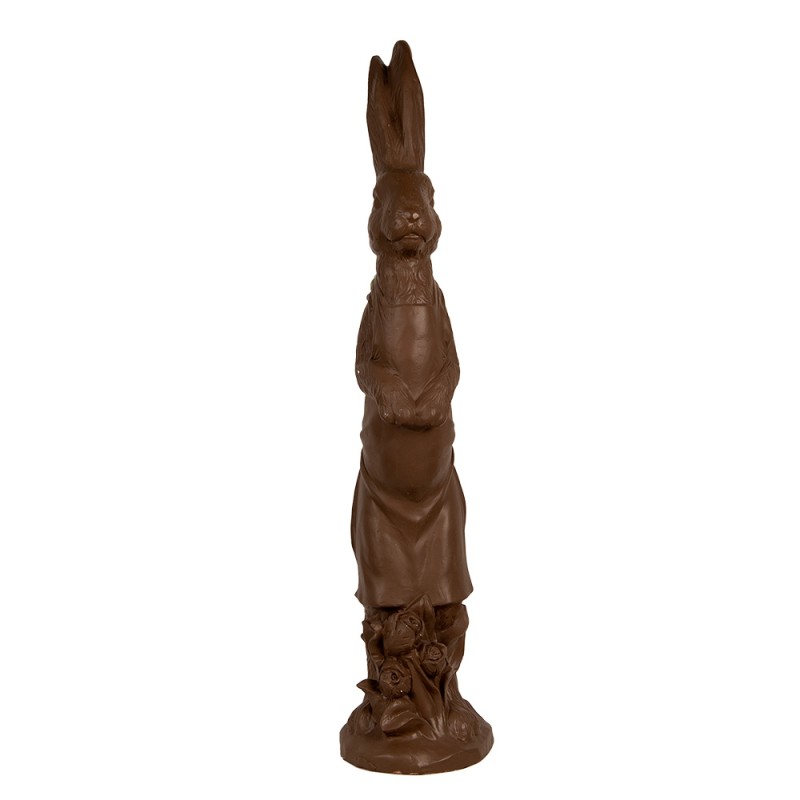 Clayre & Eef Decorative Figurine Rabbit 91 cm Brown Ceramic material