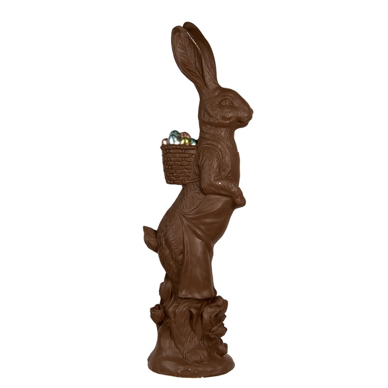 Clayre & Eef Decorative Figurine Rabbit 91 cm Brown Ceramic material