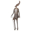 Clayre & Eef Dekorationsfigur Hirsch 27x15x84 cm Braun Metall