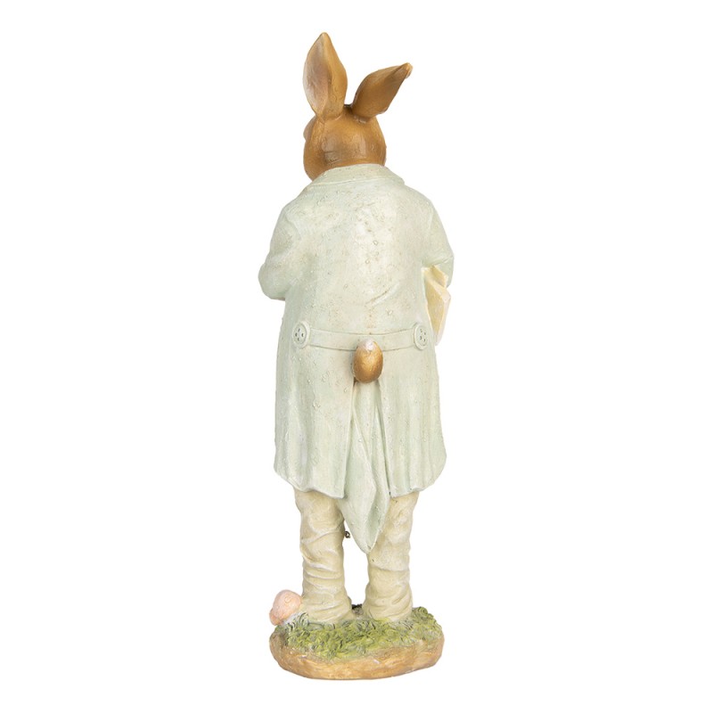 Clayre & Eef Decorative Figurine Rabbit 33 cm Beige Plastic