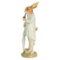 Clayre & Eef Decorative Figurine Rabbit 33 cm Beige Plastic