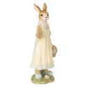 Clayre & Eef Decoratie Beeld Konijn 32 cm Beige Kunststof