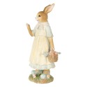 Clayre & Eef Decoratie Beeld Konijn 32 cm Beige Kunststof