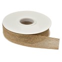 Clayre & Eef Dekoratives Band 15 m Braun Jute