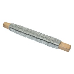 Clayre & Eef Eisendraht 50 m Silberfarbig Eisen