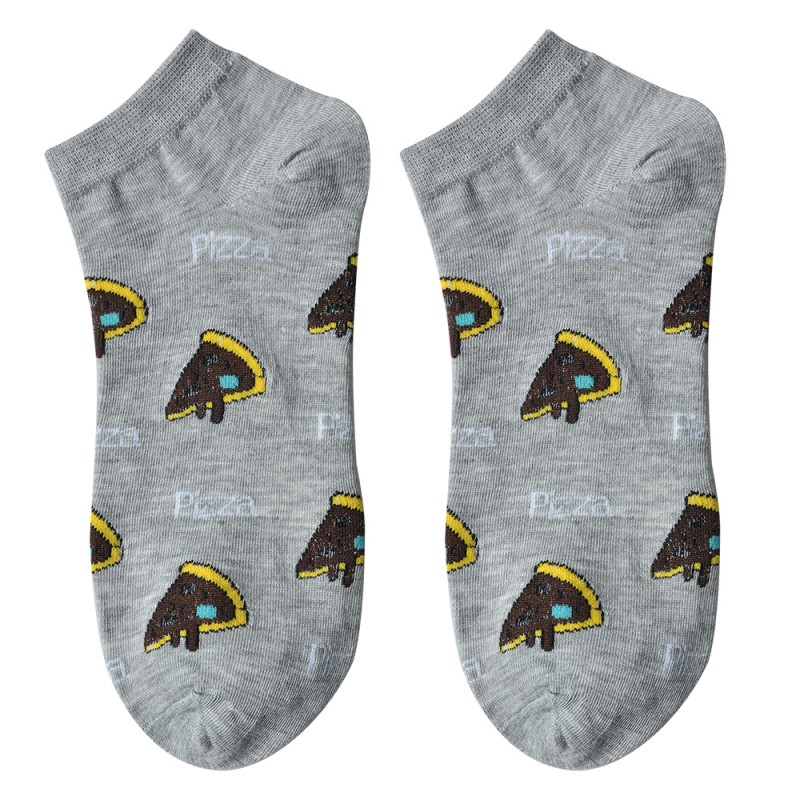 Clayre & Eef Calzini Divertenti one size Grigio Poliestere