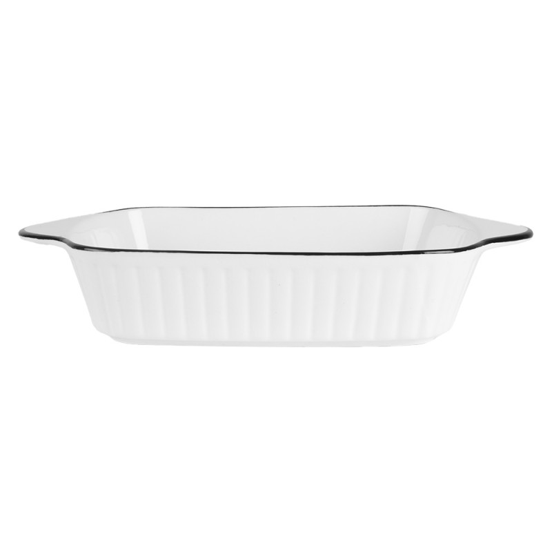 Clayre & Eef Scodella 550 ml Bianco Ceramica